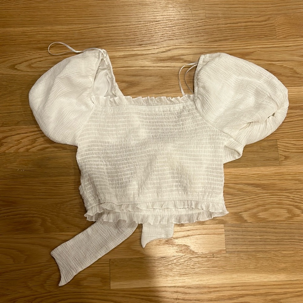 Sassy Shortcake Strawberry Soda Top - White